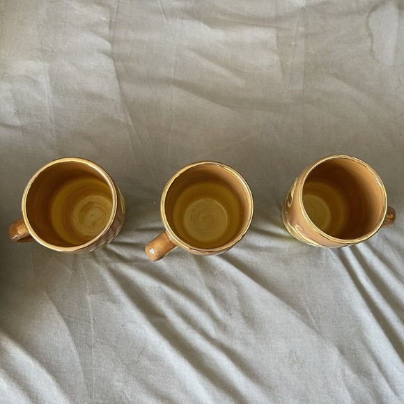 Thanksgiving Coffee Cups Laurie Gates Coronado Collection Set 3 Chilli Pepper - Picture 6 of 11